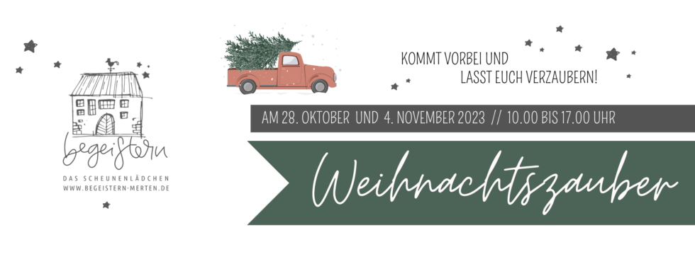 Einladung zum Weihnachtszauber - 