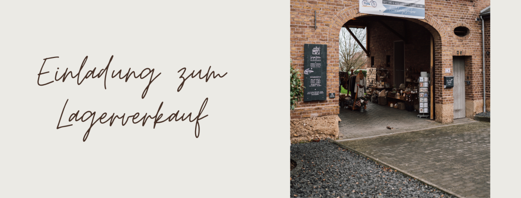 Nicht verpassen: großer Lagerverkauf - 