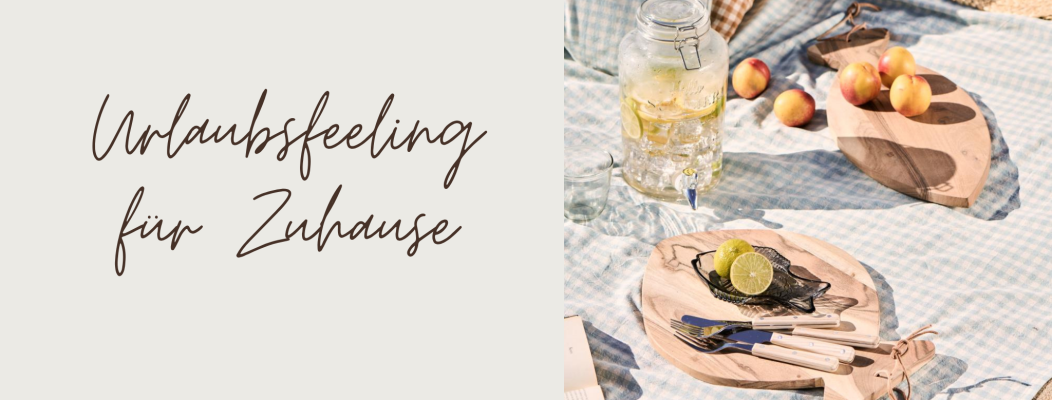 Urlaubsfeeling für Zuhause - 