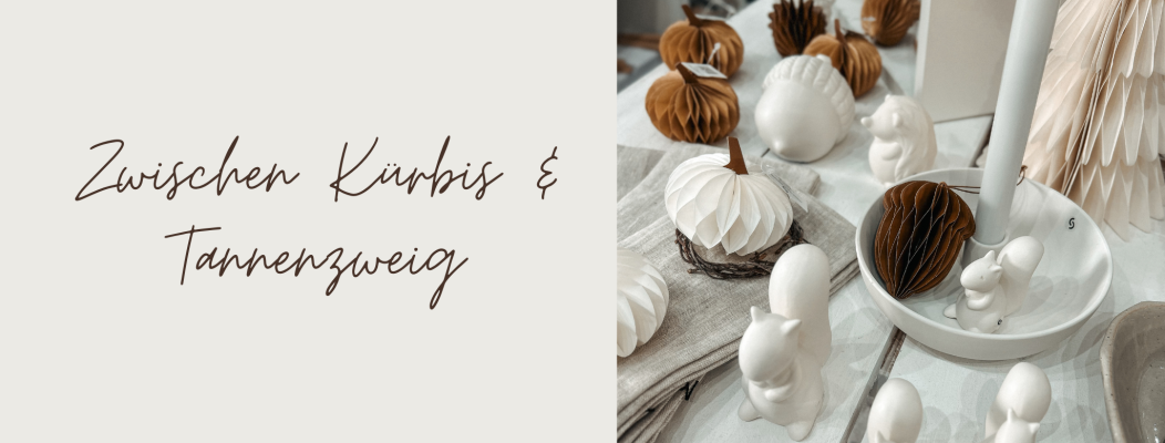 Zwischen Kürbis und Tannenzweig - 
