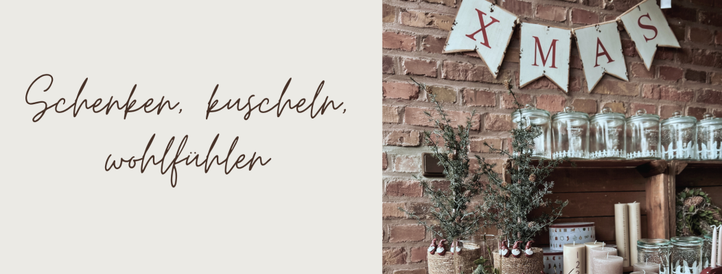 Schenken, kuscheln, wohlfühlen - 