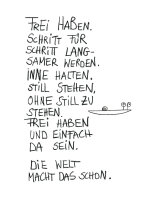 Postkarte "Frei haben" von eDITION GUTE GEISTER