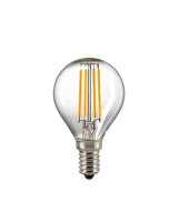 LED-Filament-Tropfenlampe E14 4,5W