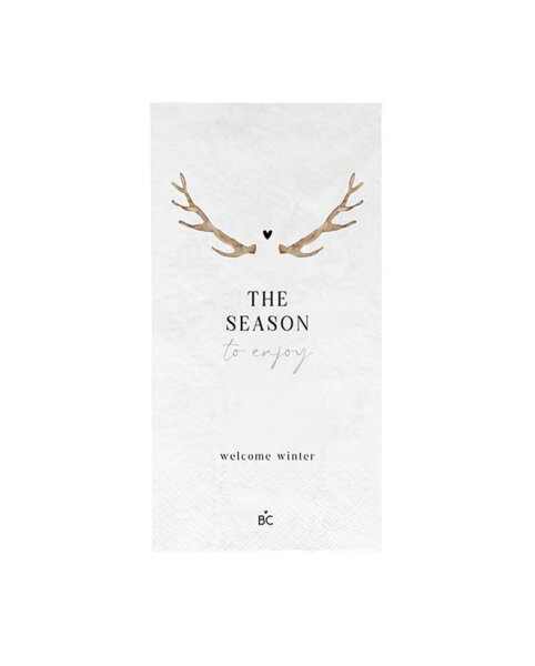 Servietten "Season to enjoy" von Bastion Collections