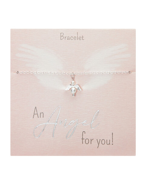 Armband "An Angel for you" versilbert von HCA