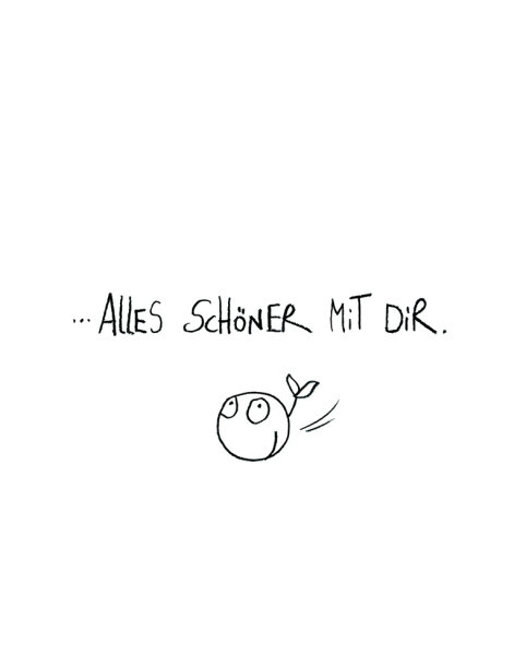 Postkarte "Alles schöner" von eDITION GUTE GEISTER