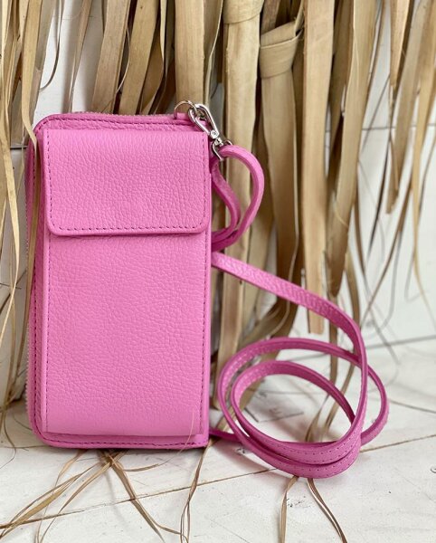 Geld- und Handytaschenkombi "pink"