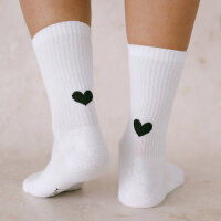 Socken "Herz" Größe 39-42 von Eulenschnitt