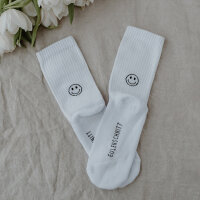 Socken "Smiley" Größe 35-38 von Eulenschnitt