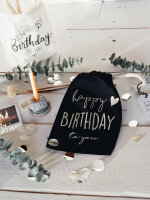 Geschenkbeutel XS "Happy Birthday" von Mellow Words