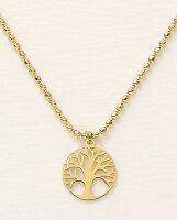 Halskette Beautiful life "Baum des Lebens" vergoldet von HCA