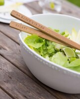 Salatbesteck "Da haben wir den Salat" von Räder