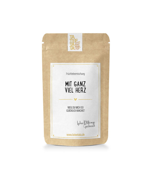 Tee "Mit ganz viel Herz" klein von TateeTaTa 15g