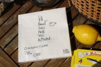 Servietten "Auftauen" von eDITION GUTE GEISTER