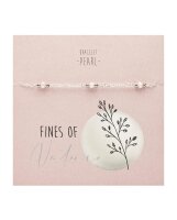 Armband "Fines of nature" Pearl versilbert von HCA