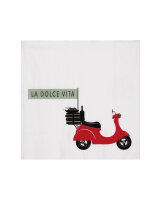 Serviette 33x33 "La dolce vita" von Räder