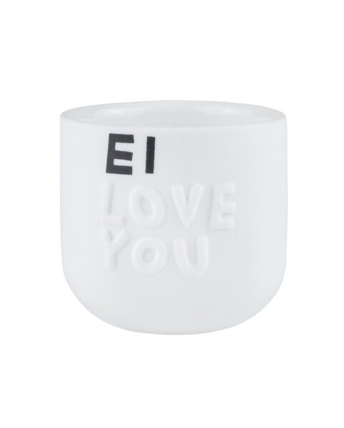 Eierbecher "Ei love you" von Räder