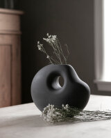 Vase "Lunden" dark grey von Storefactory