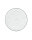 Kleiner Teller "White little Dots in black" von Bastion Collections