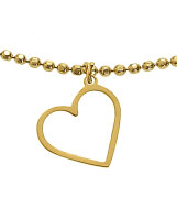 Armband Beautiful love "Herz" vergoldet von HCA