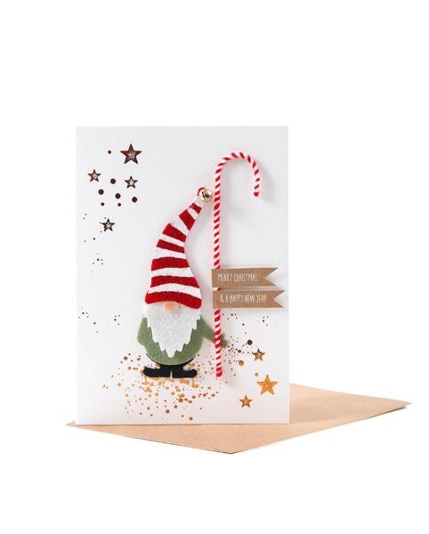 Winterwichtel Karte "Merry Christmas" von Good old friends