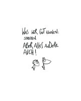 Postkarte "Alles andere auch" von eDITION GUTE...