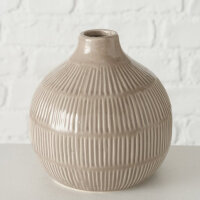 Vase "Kaylee" taupe