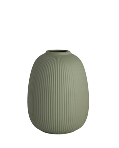 Vase "Aby large green" von Storefactory