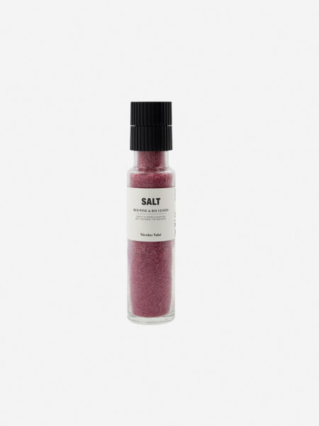 Salt Redwine & Bay Leaves in der Glasmühle von Nicolas Vahé 340g