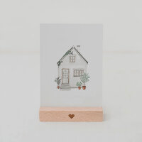 Postkarte "Haus" von Eulenschnitt