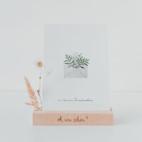 Postkarte "Blumenumschlag" von Eulenschnitt