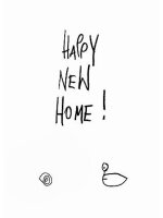 Postkarte "Happy New Home" von eDITION GUTE...
