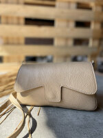 Tasche/Clutch "Cleo" taupe hell