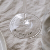 Weinglas "Oh happy day" 390ml von Eulenschnitt