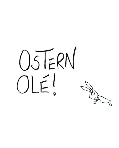 Postkarte "Ostern Olé" von eDITION GUTE GEISTER