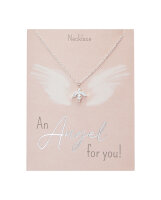 Halskette "An Angel for you" versilbert von HCA