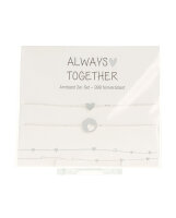 Freundschaftsarmband "Always together"...