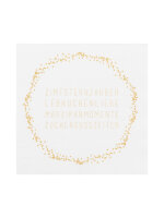 Cocktailserviette 25x25 "Zimtsternzauber" von...