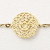 Armband "Mandala des Glücks" vergoldet von HCA