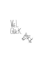Postkarte "Viel Glück" von eDITION GUTE...