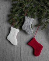 Filz-Weihnachtsstrumpf "Ullstorp" red von Storefactory