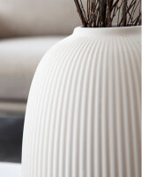 Vase "Aby large white" von Storefactory