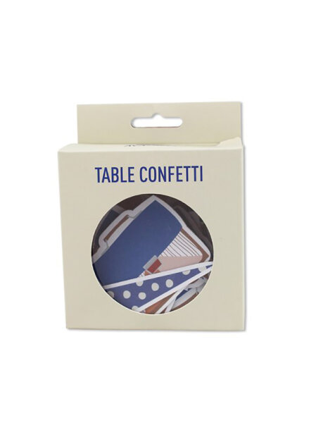 Table Confetti zur Einschulung "Stifte und Schulranzen" von Ava & Yves