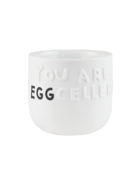 Eierbecher "You are eggcellent" von Räder