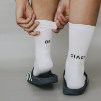 Socken "Ok Ciao" Größe 43-46 von...