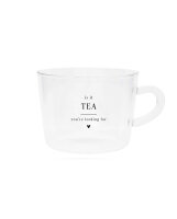 Teeglas "Is it tea" von Bastion Collections