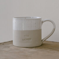 Große Tasse "Tea Lover" von Eulenschnitt
