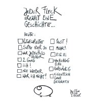 Wischtuch "Jeder Fleck..." von eDITION GUTE...