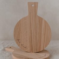 Mini Schneidebrett Eiche "Kleinigkeit" von Eulenschnitt