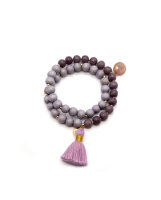 Armband Mala Twin "Wilde Mauve" von...